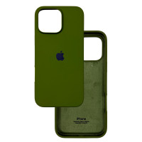 Чохол Silicone Case iPhone 16 Pro Зелений (Army green)