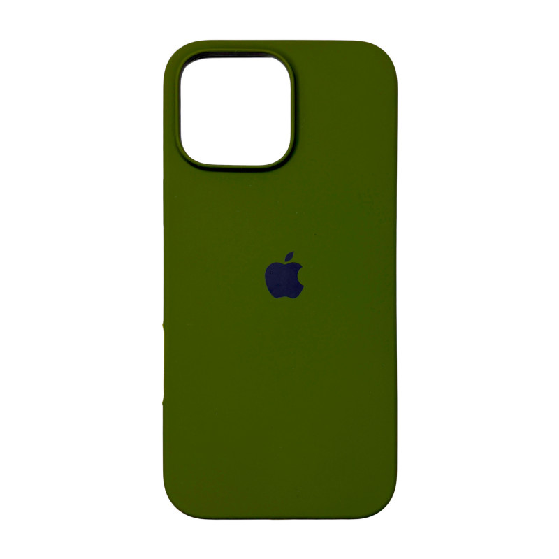 Чохол Silicone Case iPhone 16 Pro Зелений (Army green)
