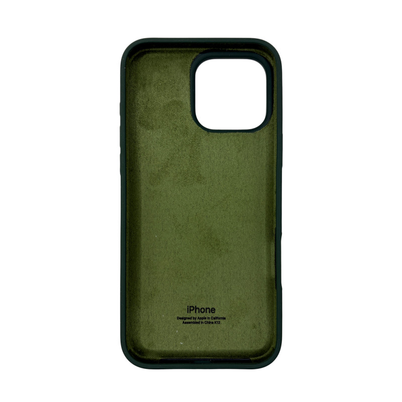 Чохол Silicone Case iPhone 16 Pro Зелений (Cyprus green)