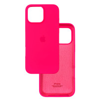 Чехол Silicone Case iPhone 16 Pro Фуксия (Barbie Pink)