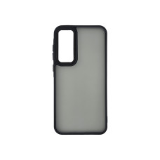 Чехол накладка Matte Corrugated Camera Samsung A35 Черный