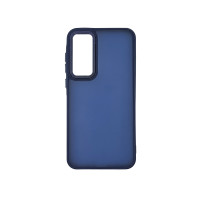 Чохол накладка Matte Corrugated Camera Samsung A35 Синій