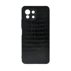 Чехол накладка AIORIA Crocodile Texture Xiaomi Mi 11 lite Черный