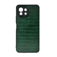 Чохол накладка AIORIA Crocodile Texture Xiaomi Mi 11 lite Зелений