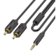AUX Hoco UPA28 lotus 3.5mm to 2RCA 1.5m