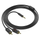 AUX Hoco UPA28 lotus 3.5mm to 2RCA 1.5m