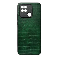 Чохол накладка AIORIA Crocodile Texture Xiaomi Redmi 10C Зелений