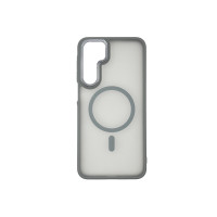 Чохол накладка Matte Corrugated Camera with MagSafe Samsung A16 Сірий