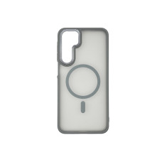 Чехол накладка Matte Corrugated Camera with MagSafe Samsung A16 Серый