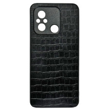 Чехол накладка AIORIA Crocodile Texture Xiaomi Redmi 12C / 11A Черный