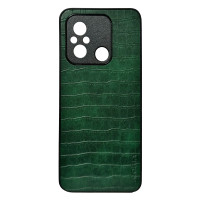 Чохол накладка AIORIA Crocodile Texture Xiaomi Redmi 12C / 11A Зелений