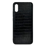 Чехол накладка AIORIA Crocodile Texture Xiaomi Redmi 9A Черный