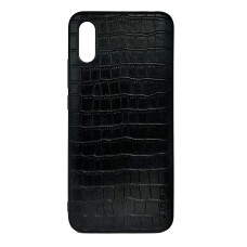 Чехол накладка AIORIA Crocodile Texture Xiaomi Redmi 9A Черный