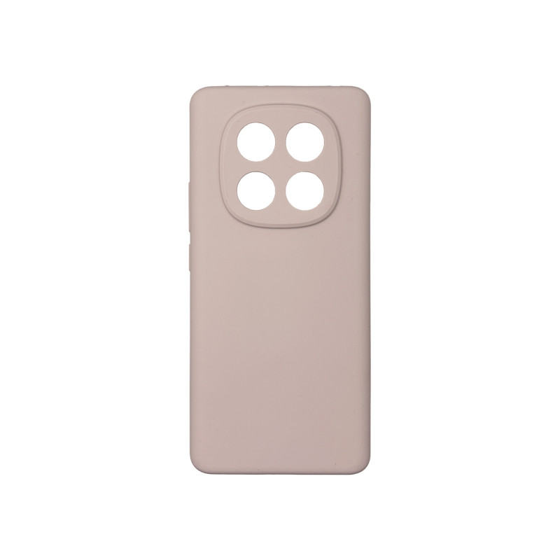 Чохол накладка Silicone Cover Soft Touch ЗК Xiaomi Redmi Note 14 Pro 4G Пудра