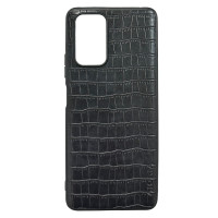 Чехол накладка AIORIA Crocodile Texture Xiaomi Redmi Note 10 Pro / Max Черный