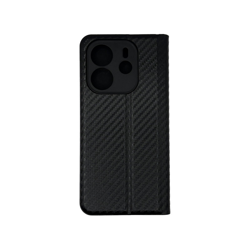 Чохол книжка Flip Carbon Xiaomi Redmi Note 14 4G