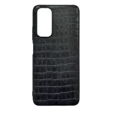 Чехол накладка AIORIA Crocodile Texture Xiaomi Redmi Note 11 Pro / Note 12 Pro 4G / Poco X4 Pro NFC Черный