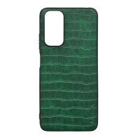 Чехол накладка AIORIA Crocodile Texture Xiaomi Redmi Note 11 Pro / Note 12 Pro 4G / Poco X4 Pro NFC Зеленый