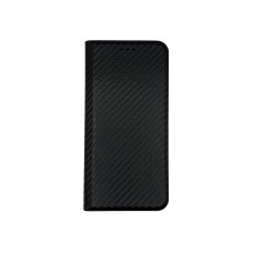 Чехол книжка Flip Carbon Xiaomi Redmi Note 14 Pro 4G Black