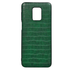 Чохол накладка AIORIA Crocodile Texture Xiaomi Redmi Note 9s / Pro / Max Зелений