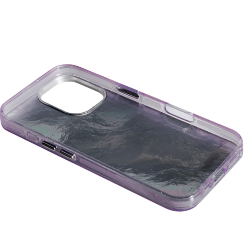 Чохол накладка Marble iPhone 16 Violet