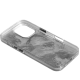 Чехол накладка Marble iPhone 16 Pro Silver