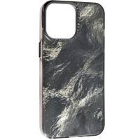 Чохол накладка Marble iPhone 15 Pro black