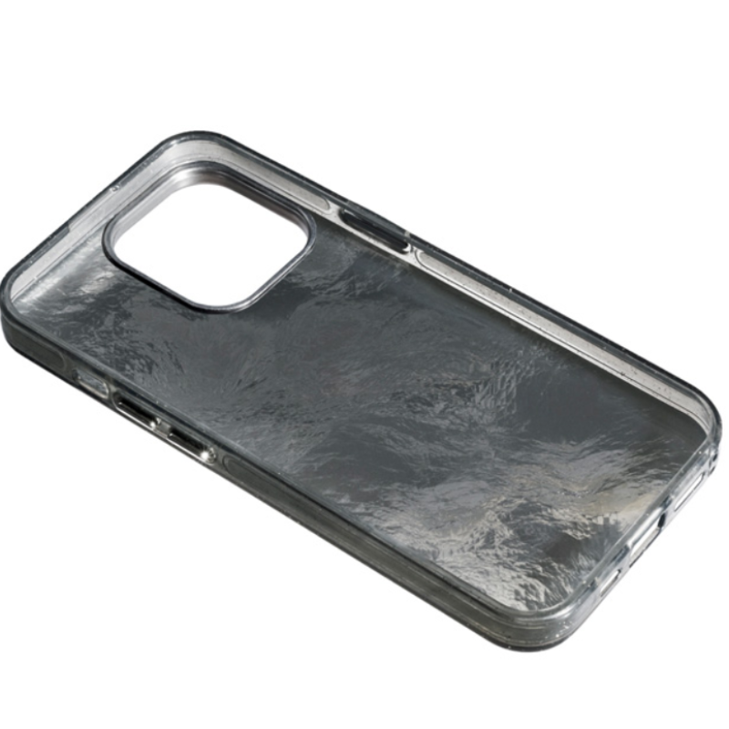 Чехол накладка Marble iPhone 15 Pro black