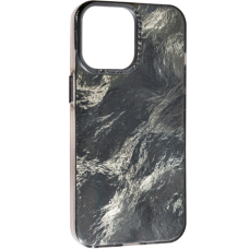 Чехол накладка Marble iPhone 14 Pro Max black