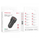 АЗП Borofone BZ19A Wisdom QC3.0