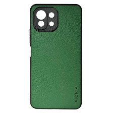 Чехол накладка AIORIA Textile Imitation Xiaomi Mi 11 lite Зеленый