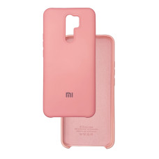 Чохол накладка Silicone Case Xiaomi Redmi 9 Персик