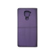 Чехол книжка кожаный GQ Xiaomi Redmi Note 9 Фиолетовый
