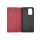 Чехол книжка кожаный GQ Xiaomi Redmi Note 10 / 10s Бордовый