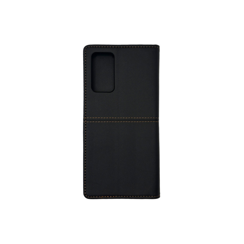 Чехол книжка кожаный GQ Xiaomi Redmi Note 11 / 11s / 12s 4G Черный