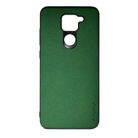 Чехол накладка AIORIA Textile Imitation Xiaomi Redmi Note 9 Зеленый