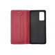 Чехол книжка кожаный GQ Xiaomi Redmi Note 11 / 11s / 12s 4G Бордовый