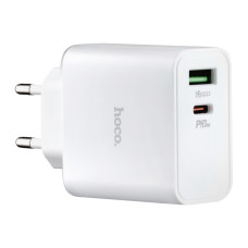 Сетевой адаптер Hoco C113A Awesome PD+QC 65W White