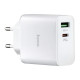Сетевой адаптер Hoco C113A Awesome PD+QC 65W White