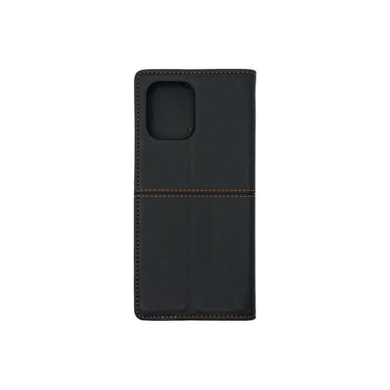 Чехол книжка кожаный GQ Xiaomi Redmi 12 / Poco M6 Pro 5G Черный
