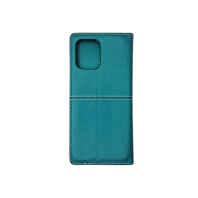 Чехол книжка кожаный GQ Xiaomi Redmi 12 / Poco M6 Pro 5G Зеленый