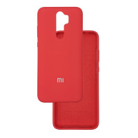 Чехол накладка Silicone Case Xiaomi Redmi 9 Красный