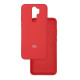 Чехол накладка Silicone Case Xiaomi Redmi 9 Красный