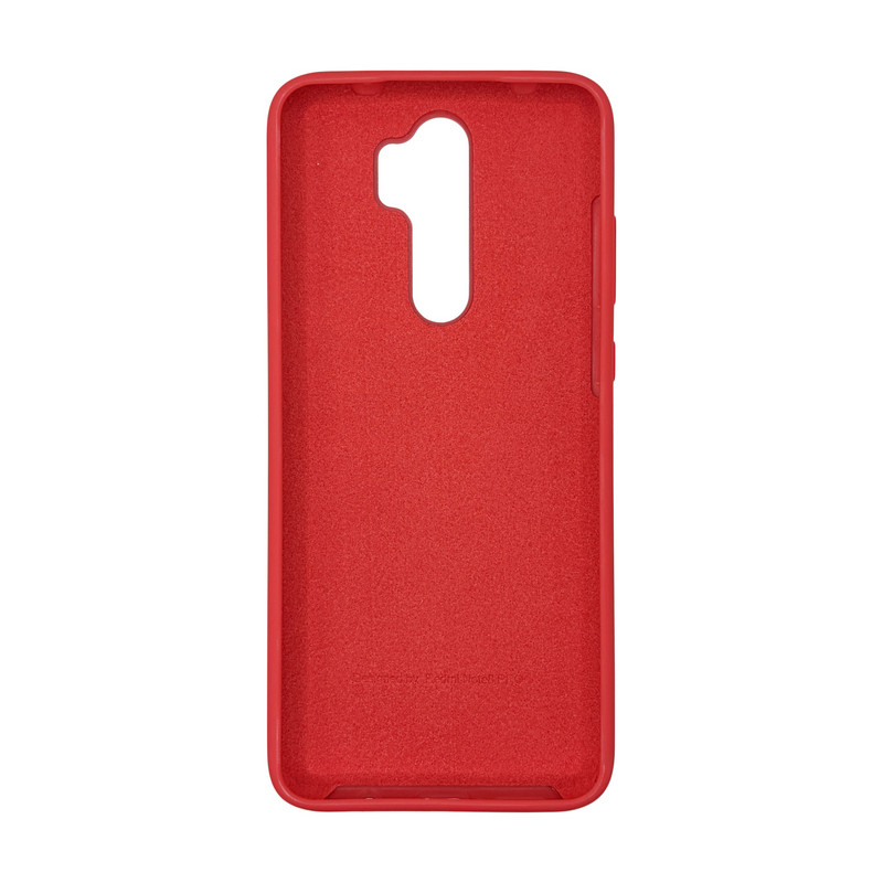 Чехол накладка Silicone Case Xiaomi Redmi 9 Красный
