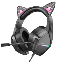 Навушники Borofone BO106 Cute Cat Gaming