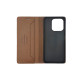 Чохол книжка шкіряний GQ Xiaomi Redmi 12C / 11A Коричневий