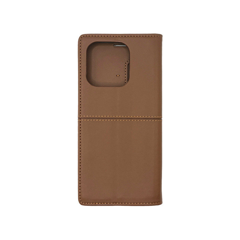 Чохол книжка шкіряний GQ Xiaomi Redmi 12C / 11A Коричневий