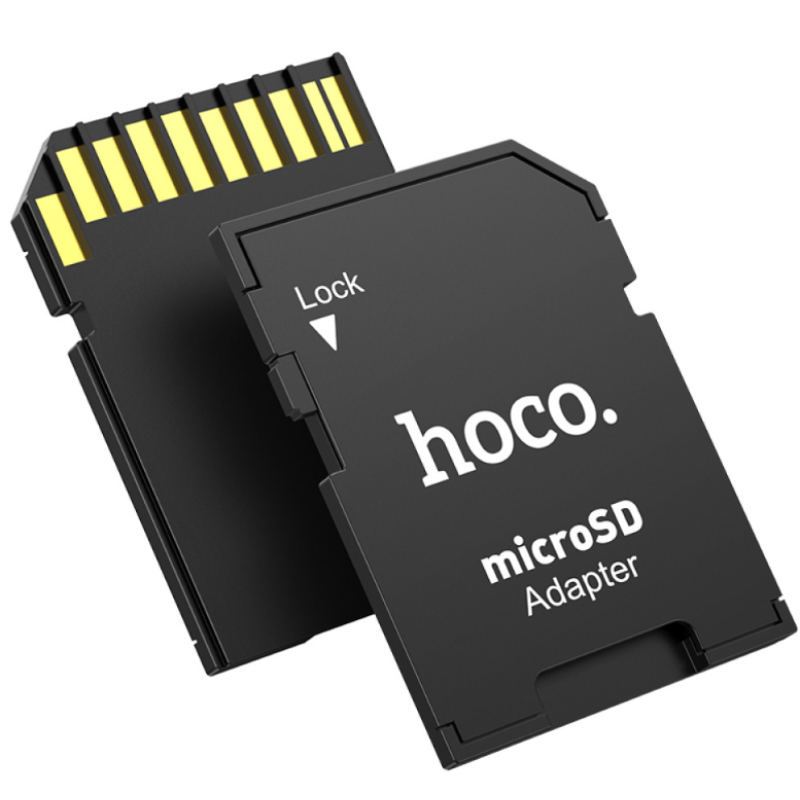 Переходник адаптер карт памяти Hoco HB22 TF to SD card holder