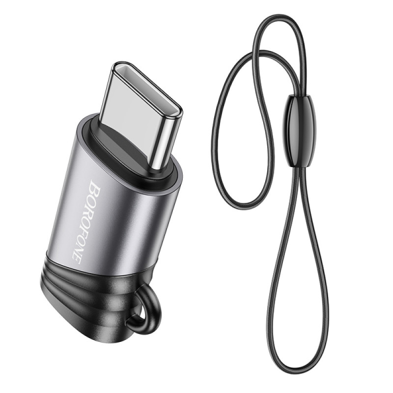 Перехідник OTG Borofone BV20 Type-C to Lightning