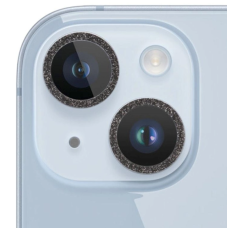Захисне скло для камери iPhone 15 / 15 Plus Shining Black